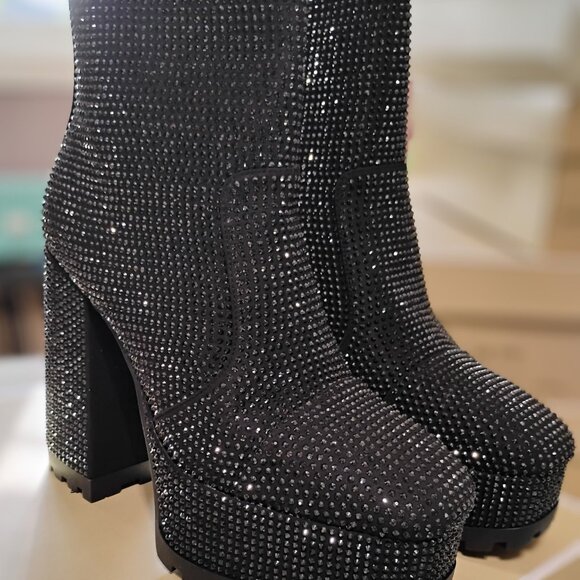 Michael Kors Enya Embellished platform Boot-NEW in box - Picture 2 of 6